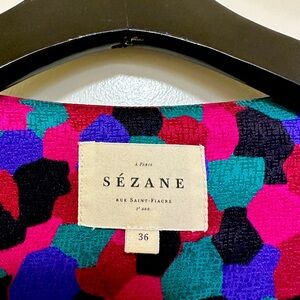 Silk Sezane Wrap Dress, size 36